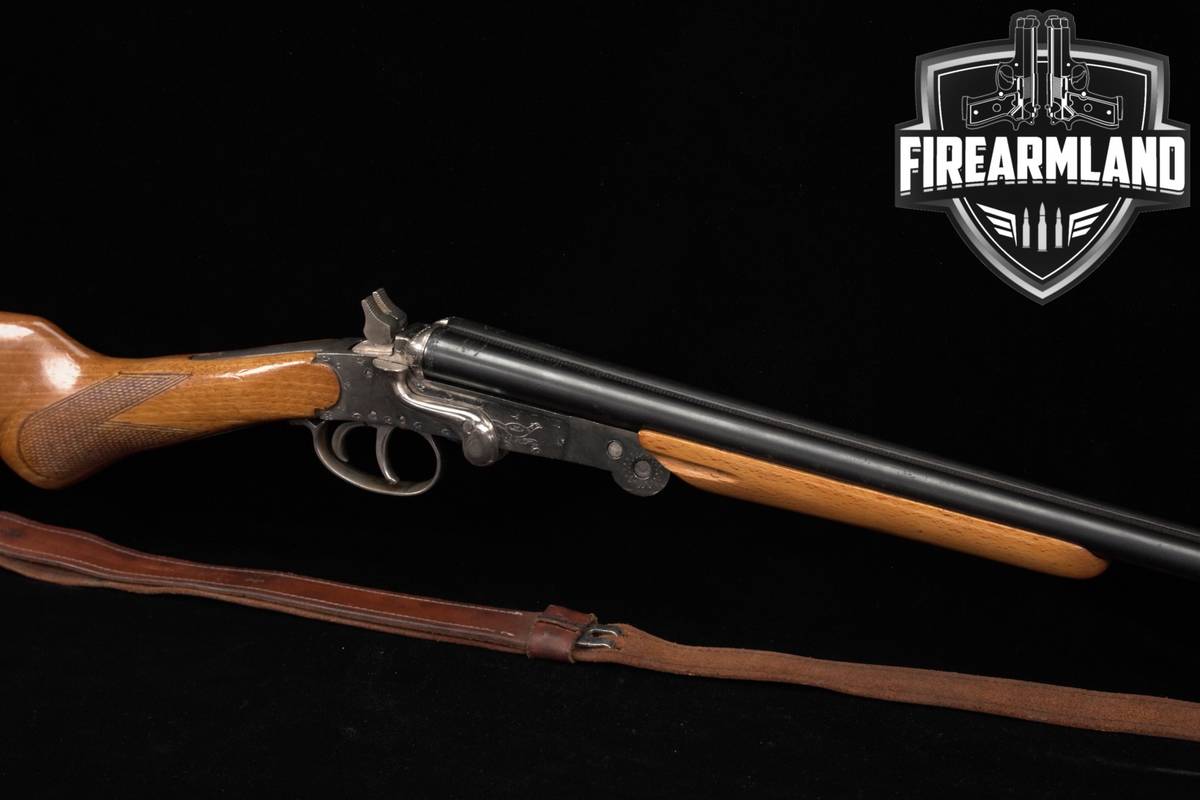 Elgoibar 410 Bore 27.5" Blued & Wood Faisan Series, Spanish Hammer Gun SxS