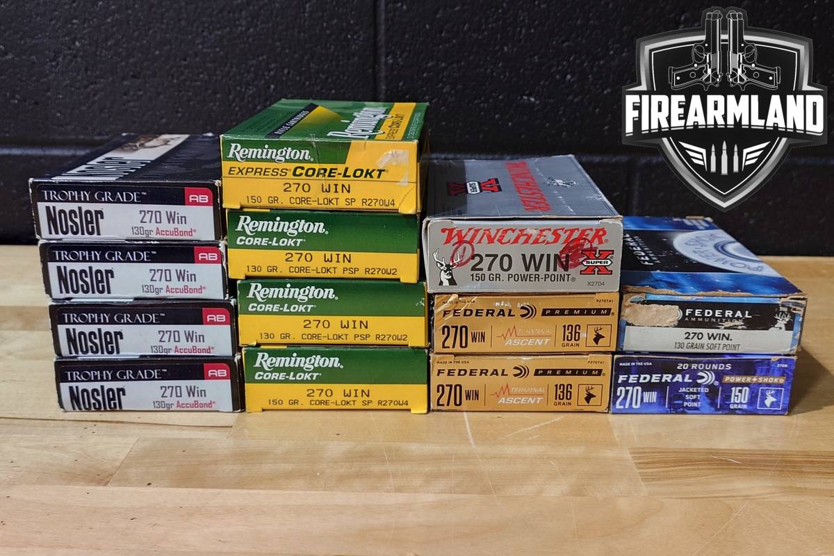 260 RDS! 270 Win Ammo 270Win