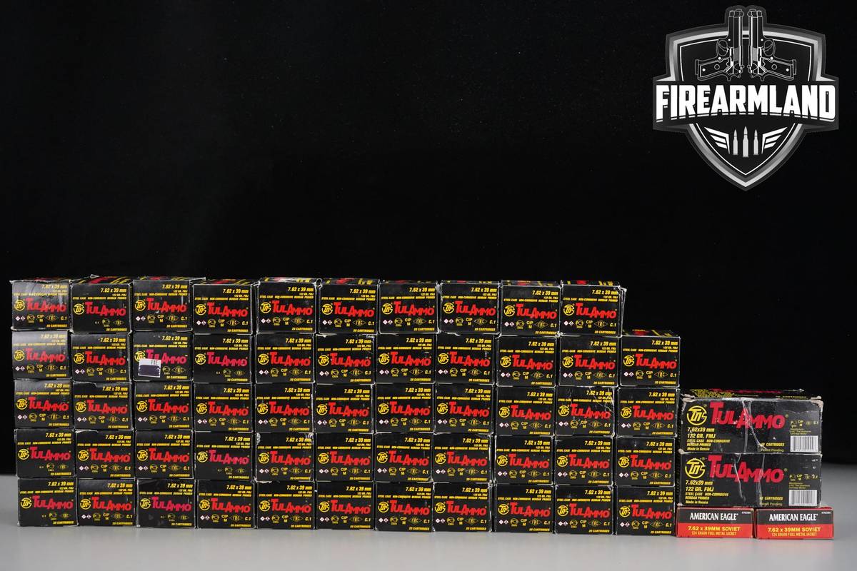 1160 RDS! 7.62x39 Ammo 762