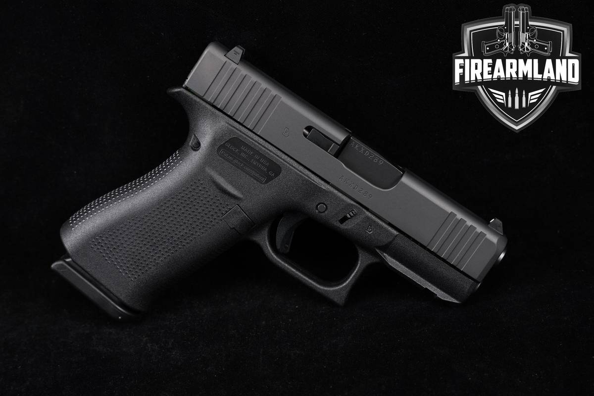 Glock 43X 9mm Slimline 3.41" G43 X G-43 +2 MAGS & ORIG CASE