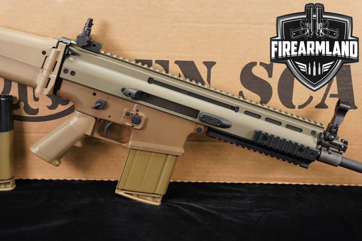 FN SCAR 17S RCH Heavy 7.62 NATO 16.25" FDE 17 S +2 MAGS & ORIG BOX