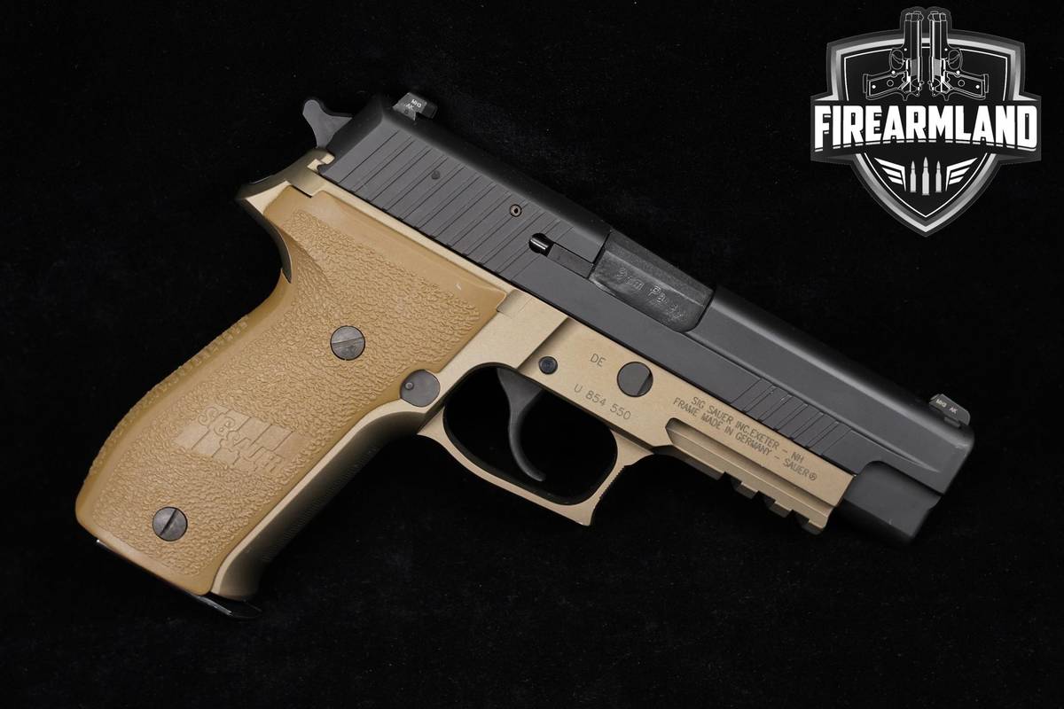 Sig Sauer P226R 9mm 4.4" Two-Tone Black & FDE P-226 P226 +2 MAGS & CASE