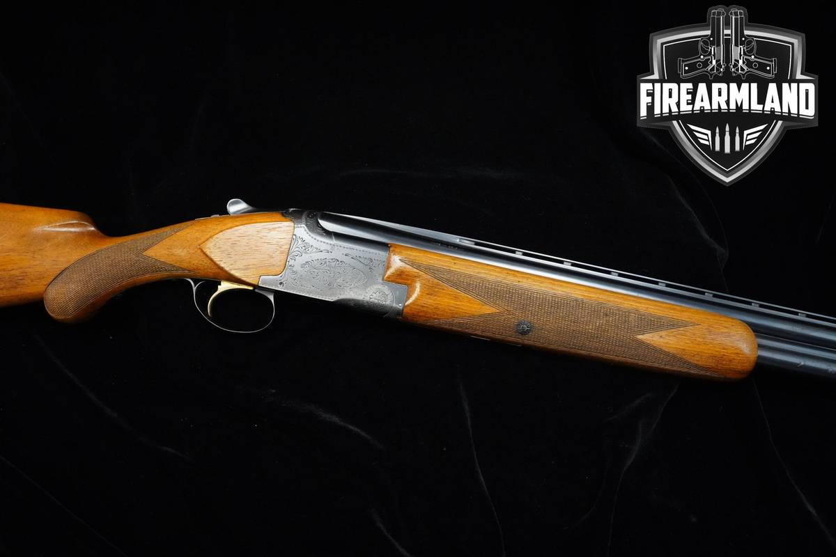 1958 Browning Superposed Lightning 12-Gauge 26.5" Blued Browning ENGRAVED