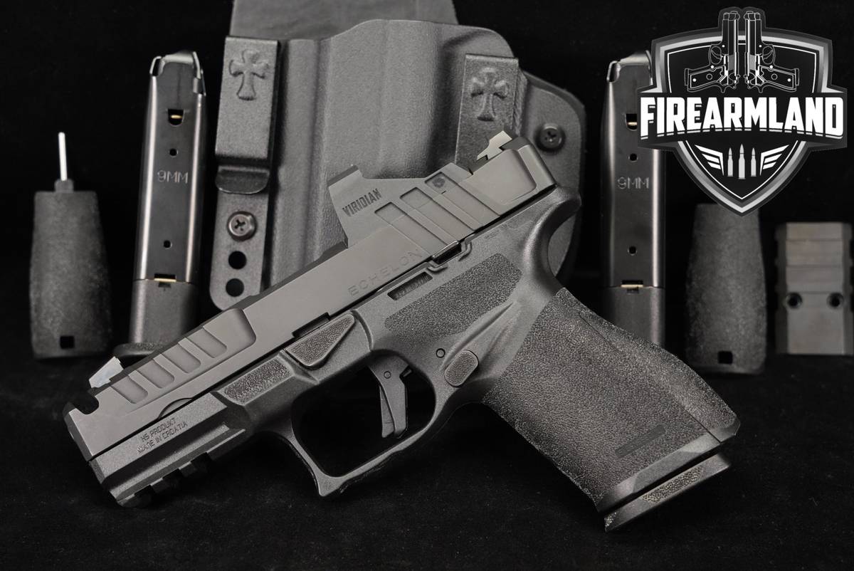 Springfield Armory Echelon 4.0C COMP 9mm 4" PORT +3 MAGS, VIRIDIAN OPTICS