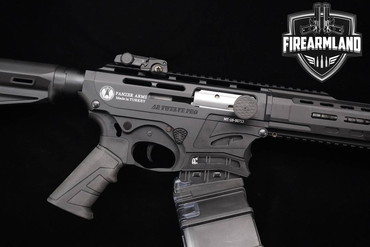 Panzer Arms AR Twelve Pro 12-Gauge AR15 18.5" +5 MAGS & ORIG BOX