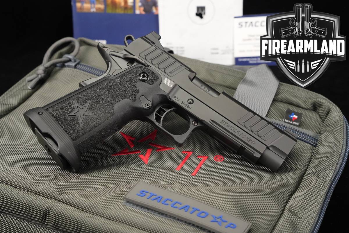 DESIRED Staccato P 9mm 4.4" STI 1911 2011 +ORIG CASE