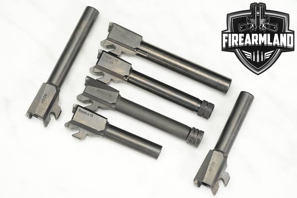 SIX (6) P320 Sig Sauer Barrels 9mm / .40 S&W Pistol Barrel P-320