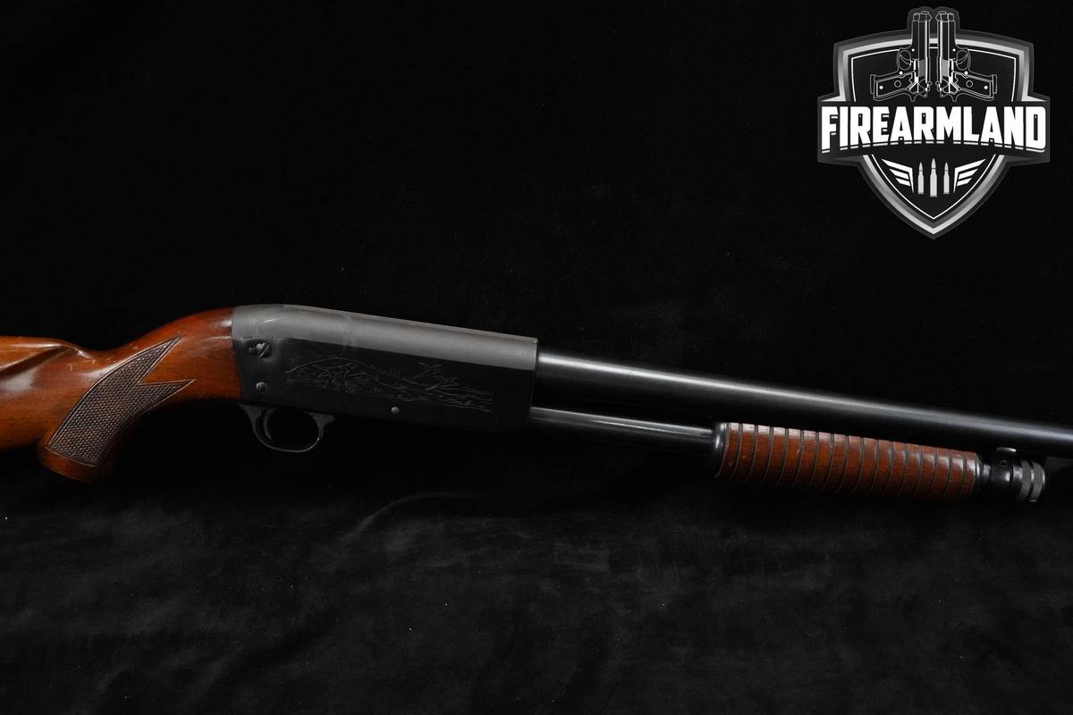1953 Ithaca Model 37 Featherlight Field Grade 16-Gauge 28 Blued & Walnut