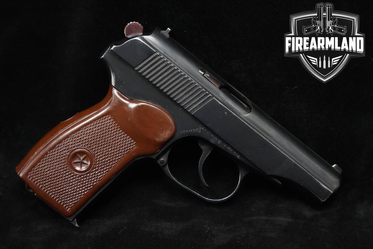 1963 Ernust Thurmann Makarov PM 9x18mm East German Makarov 3.5" Blued DA/SA