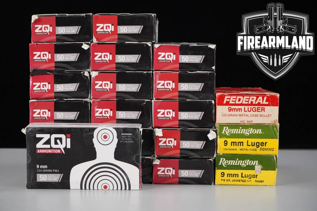 1050 RDS! 9mm Ammo 9-mm