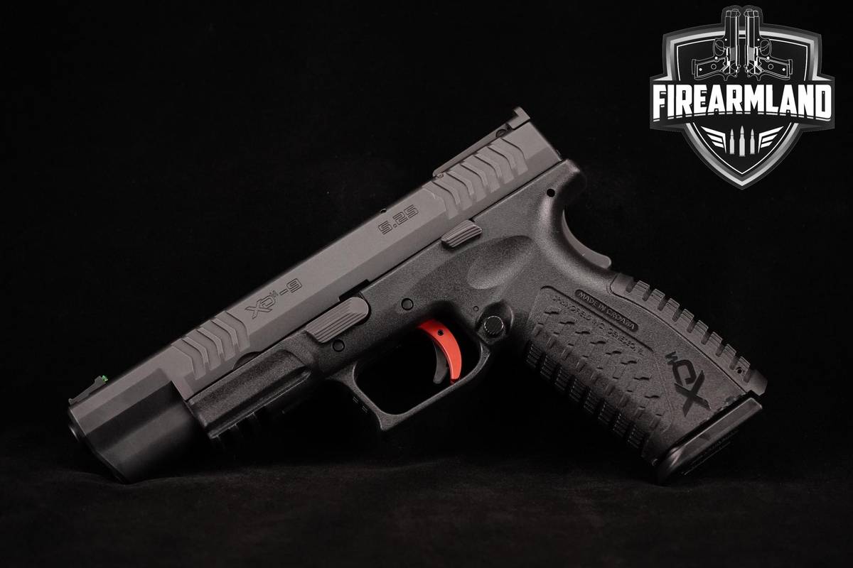 Springfield Armory XD-M Competition 9mm 5.25" XDM9 XDM +2 MAGS & ORIG CASE