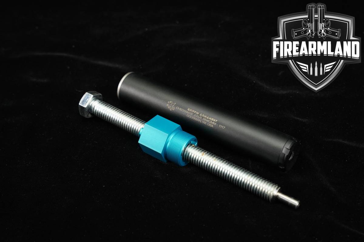 Griffin Armament Checkmate .22 LR 5.75" Suppressor Check Mate Silencer
