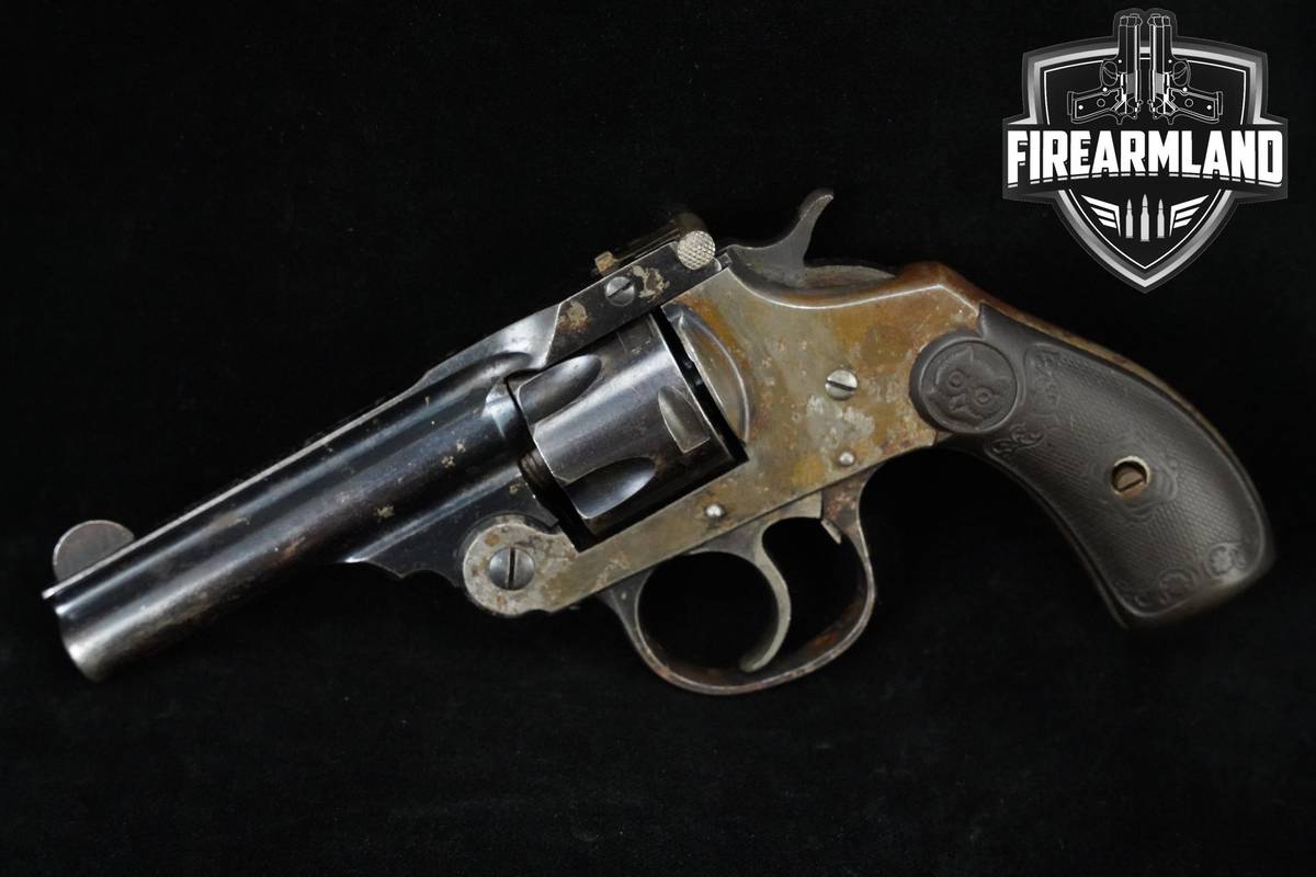 Iver Johnson Top Break Auto Ejector Pocket Pistol 32 S&W Blued Iver-Johnson