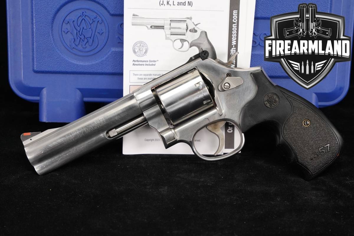 Smith & Wesson Model 686-6 Plus S&W 357 Magnum 5" M686 +ORIG CASE