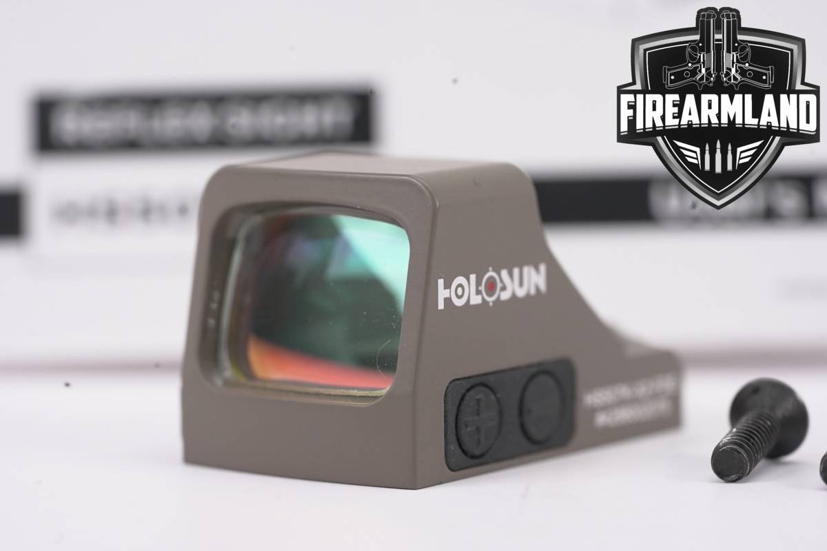Holosun HS507K-X2-FDE 2 MOA Dot & 32 Circle Red Sight HS 507K + ORIG BOX