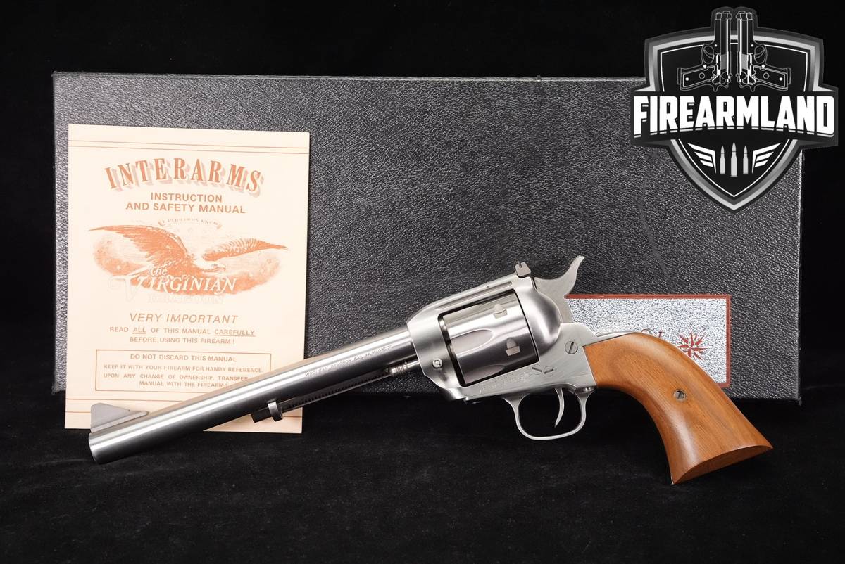 LIMITED Interarms Virginian Dragoon 44 Magnum 8.375" +ORIG BOX