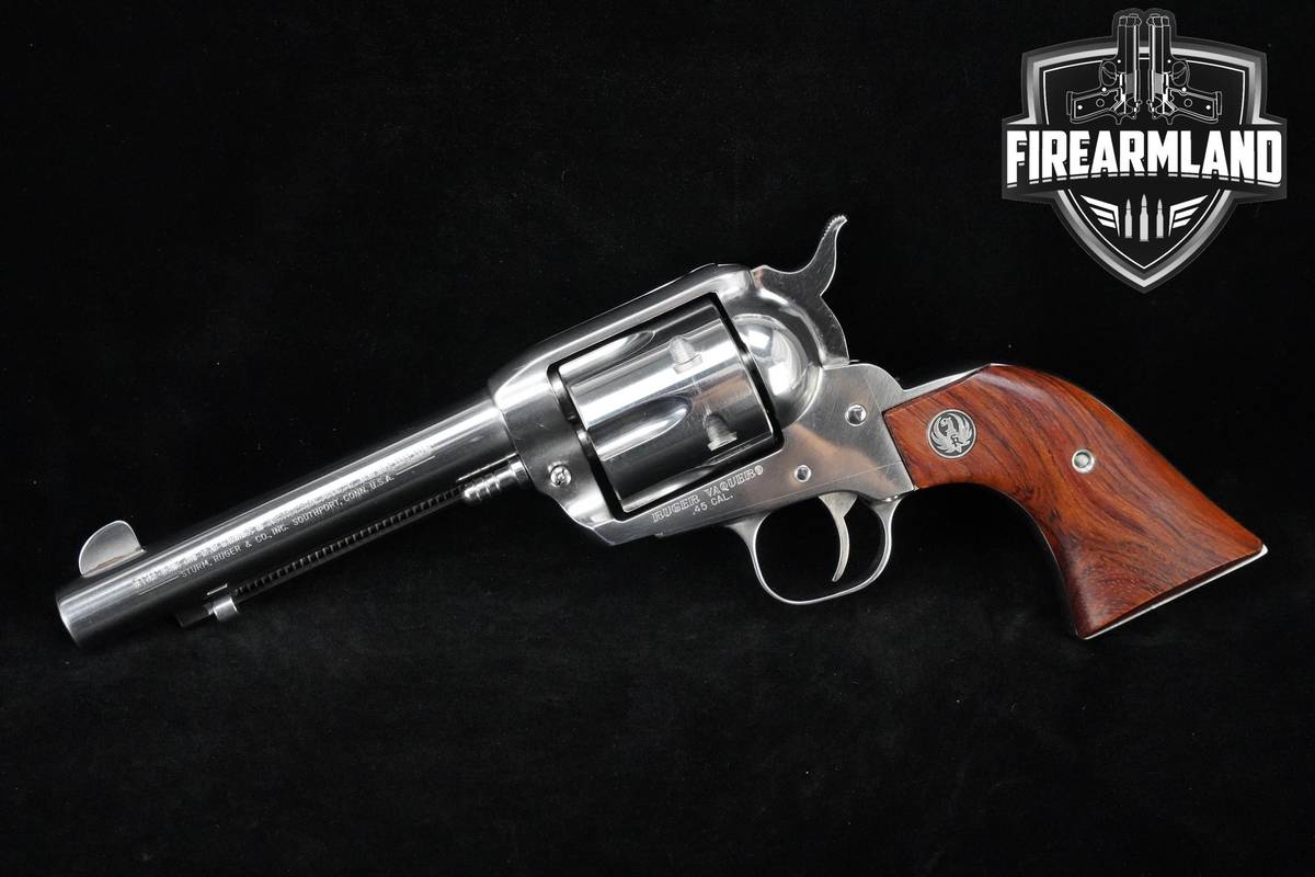 1993 Ruger Vaquero 45 Colt 5.5" Stainless Steel Ruger-Vaquero