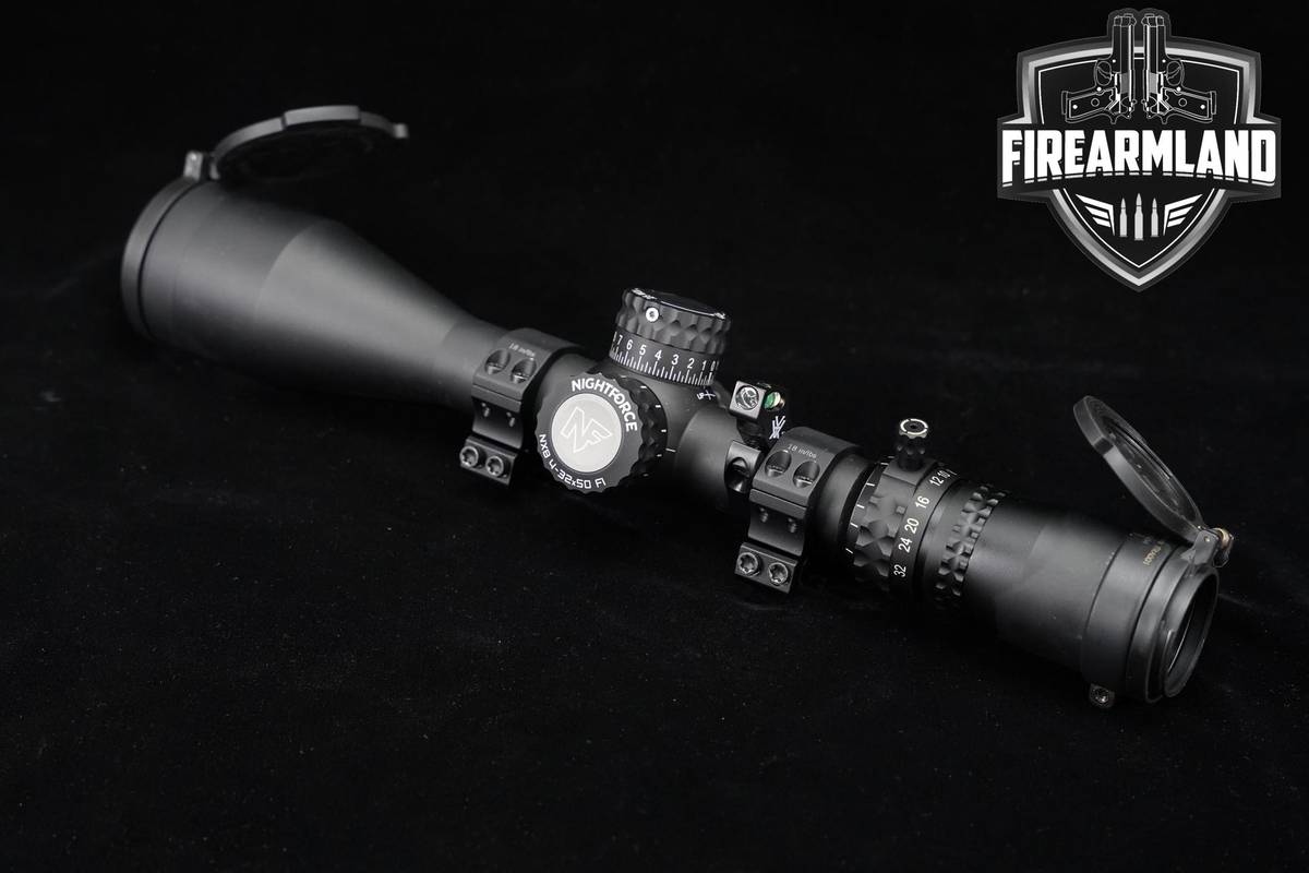 Nightforce NX8 4-32X50 F1 MOARF1 FFP Reticle