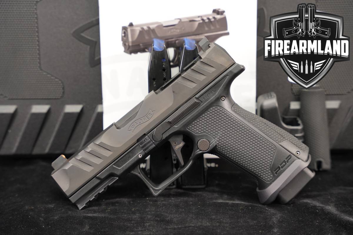 Walther PDP F-Series Pro 9mm Optics-Ready 4" +3 MAGS & ORIG CASE