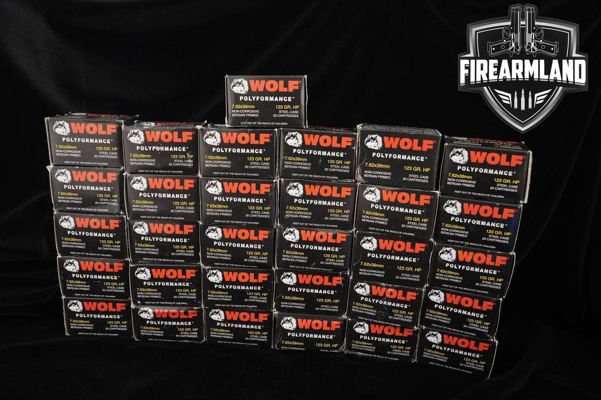 7.62x39 Ammo 620 ROUNDS