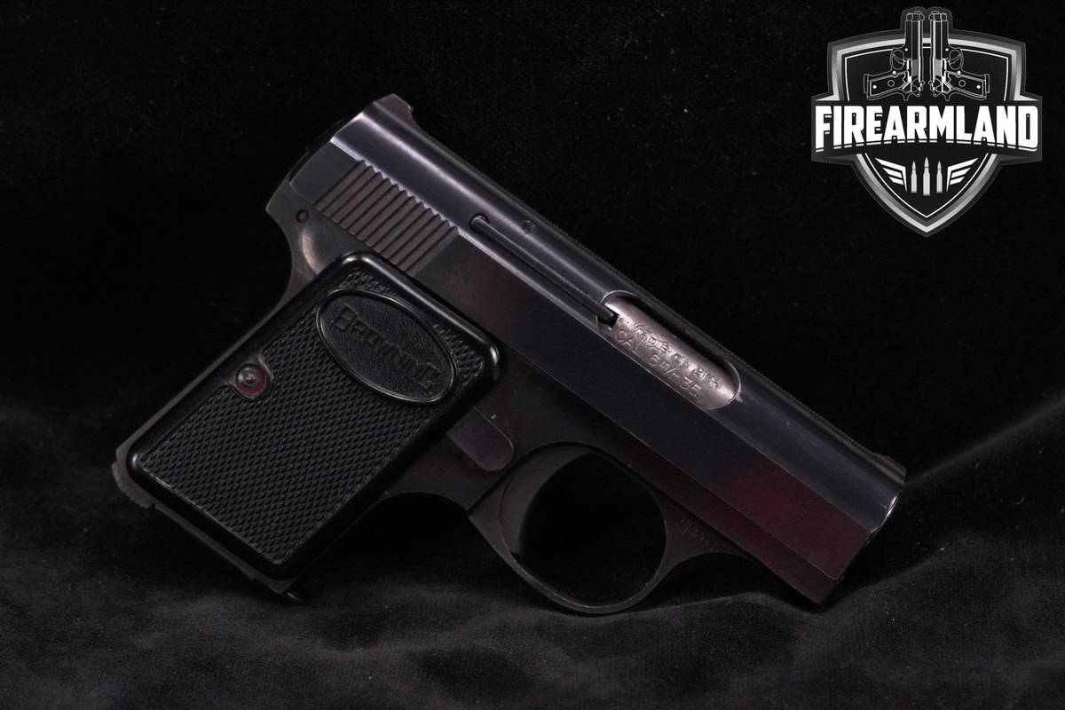 VINTAGE 1966 Baby Browning .25 ACP (6.35mm) 2.1" Blued Baby-Browning