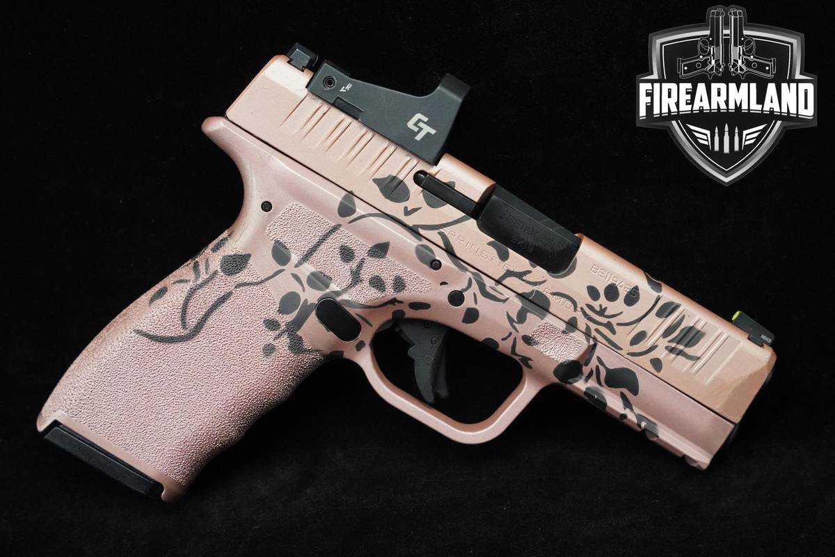 Springfield Armory Hellcat Pro OSP Rose Gold Springfield Hellcat ORIG CASE