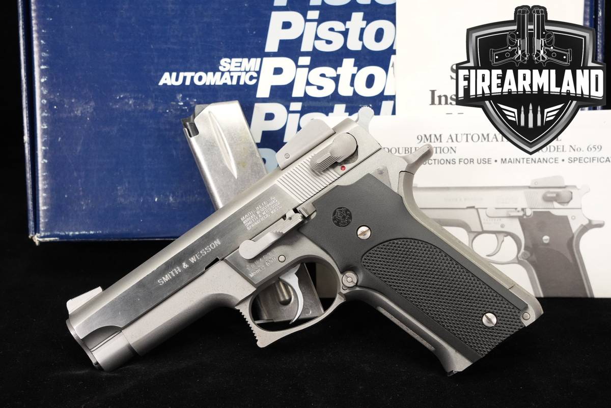 Smith & Wesson Model 659 2nd Gen 9mm S&W M659 +2 MAGS & ORIG BOX