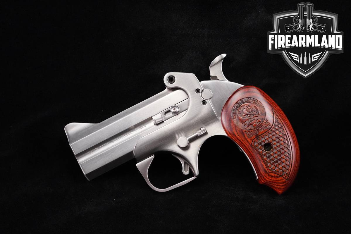 Bond Arms Snake Slayer 45 LC/.410 Gauge 3.5" Satin Stainless +ORIG CASE