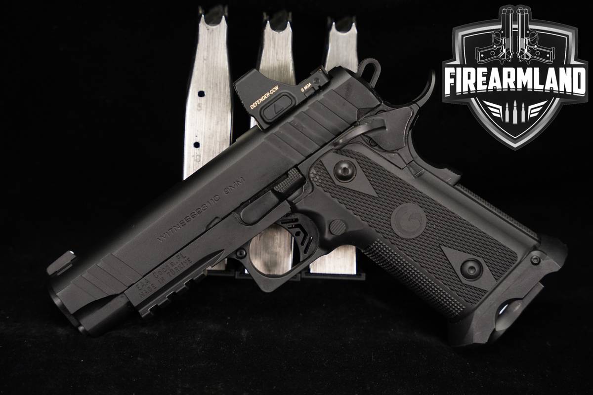 Girsan Witness 2311C 9mm 4.25" 1911 2011 2311-C +4 MAGS, VORTEX OPTICS