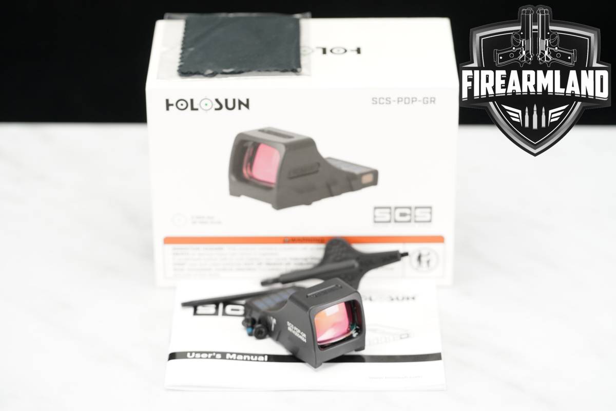 Holosun SCS PDP-GR 2 MOA Green Dot & 32 Circle Red Sight SCSPDP +ORIG BOX