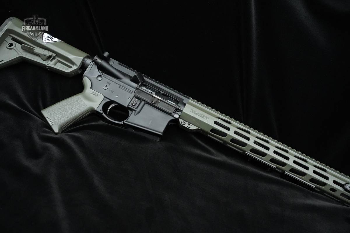 Ruger AR556 AR-15 5.56 NATO Rifle Ruger AR-556 Assault Rifle 5.56 AR15 18"