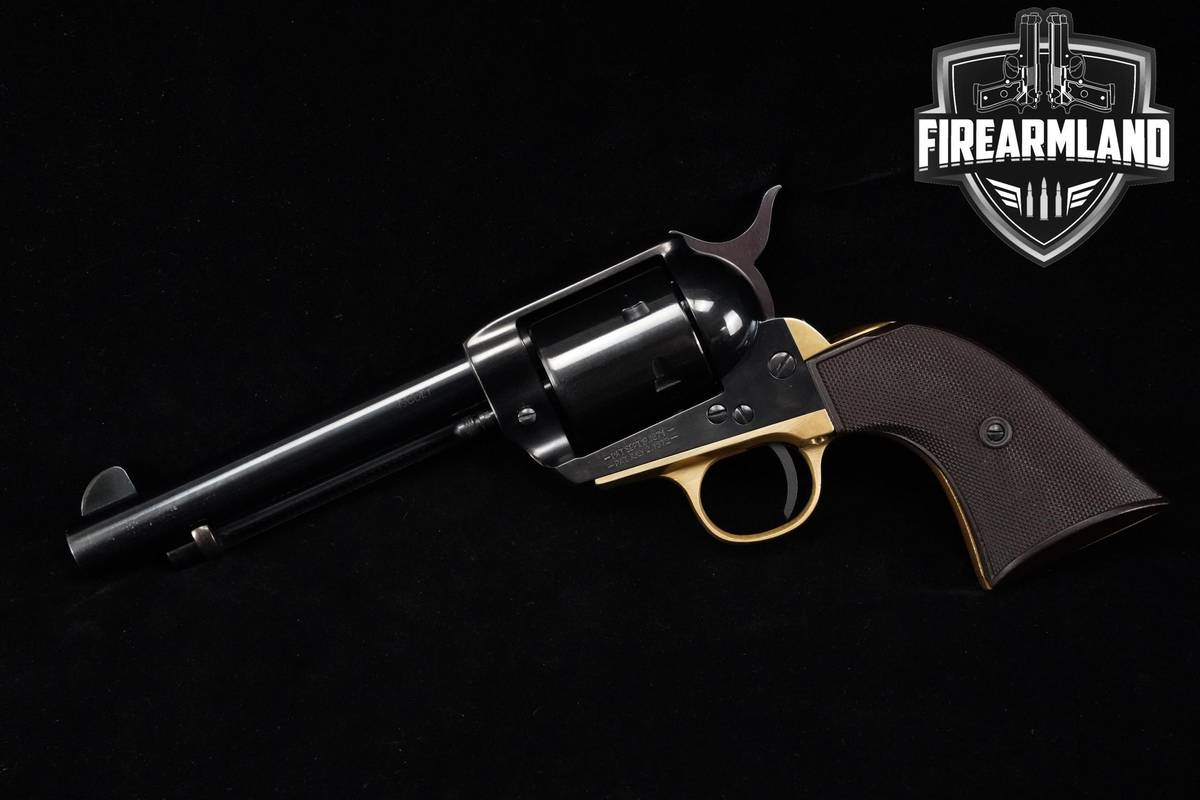 Flli Pietta Model 1873 Cattleman 45 ACP 5.5 Blued/Brass