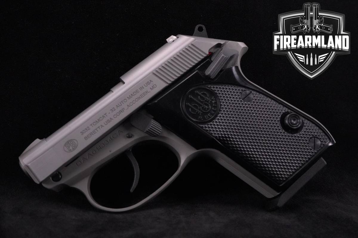 Beretta 3032 Tomcat Inox 32 Auto 2.3" Beretta 3032-Tomcat-Inox +ORIG BOX
