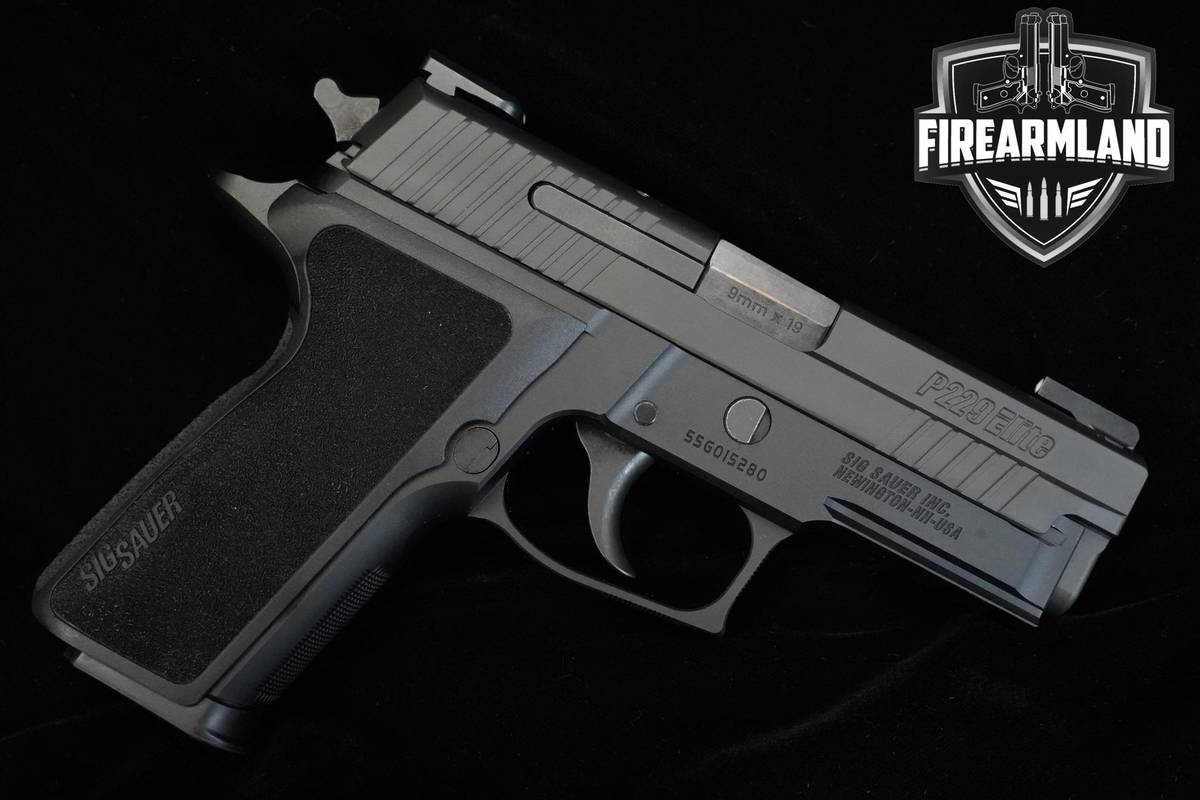 Sig Sauer P229 Elite 9mm Nitron P229 P-229 +5 MAGS & ORIG CASE
