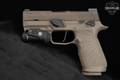 Sig Sauer P320 M18, Manual Safety (MS) 9mm Luger Coyote Tan in Very Good Condition Image 3