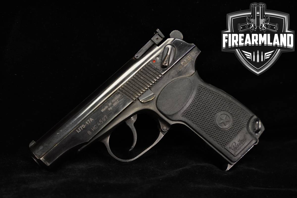 Izhevsk Mechanical Plant IMEZ IJ70-17A 380 ACP PM Makarov DA/SA RUSSIAN