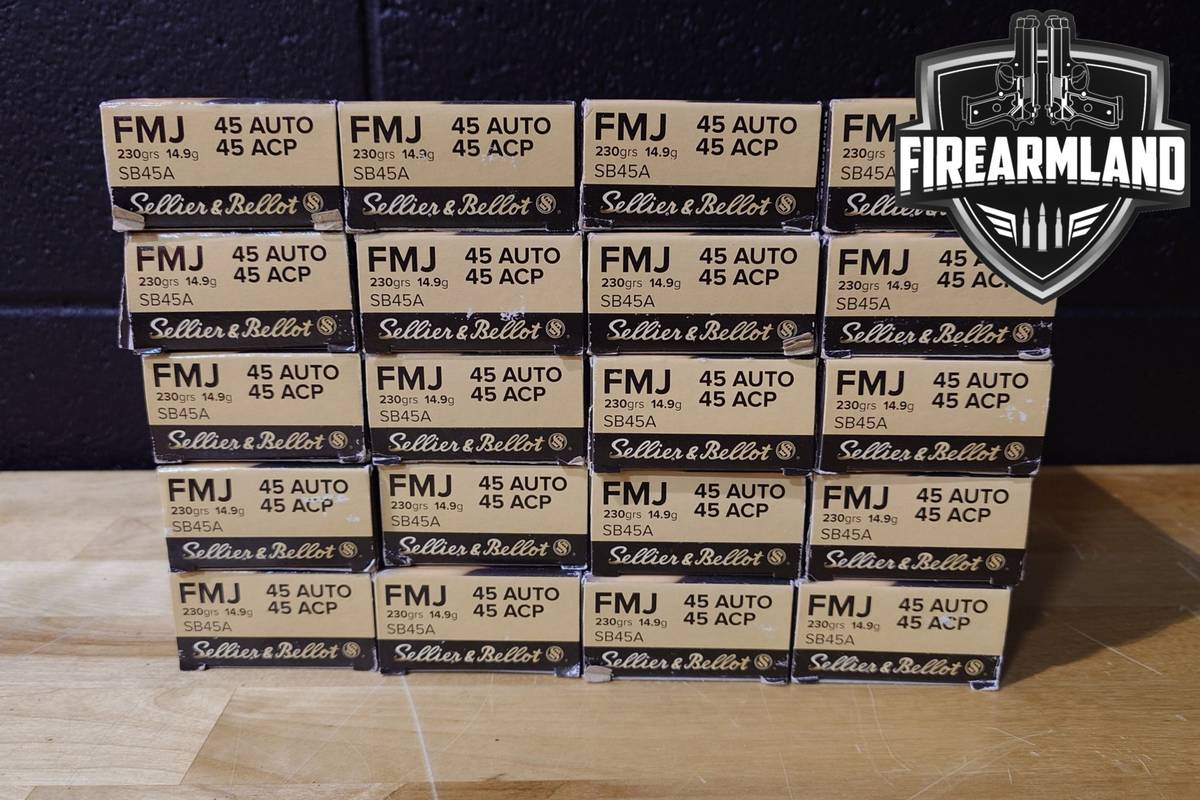 1000 RDS! 45 ACP Ammo 45ACP