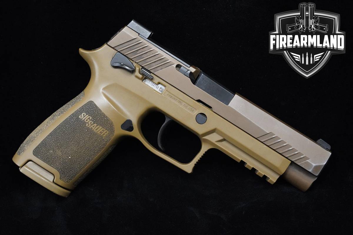 Sig Sauer P320 M17 9mm 4.7" Coyote Tan PVD Sig Sauer-P320 M17