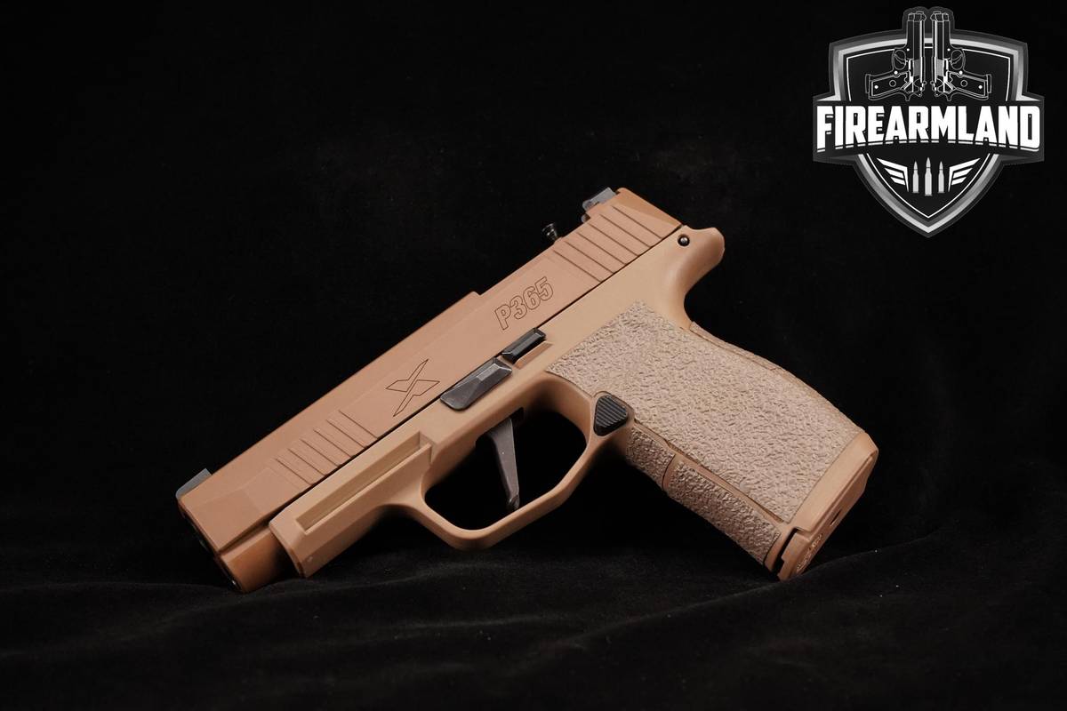 Sig Sauer P365XL NRA Edition 9mm 3.7" Coyote P365-XL +2 MAGS & ORIG CASE