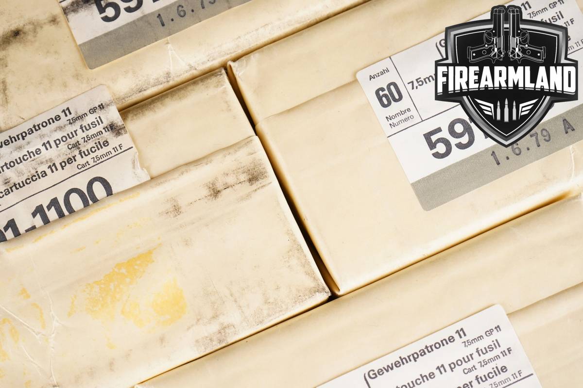 240 RDS! 7.5mm Ammo Ammunition