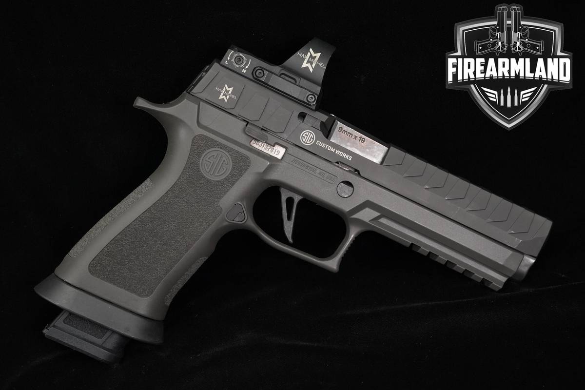 Sig Sauer P320 MAX Michel Custom Works 9mm Competition +ROMEO3MAX OPTIC