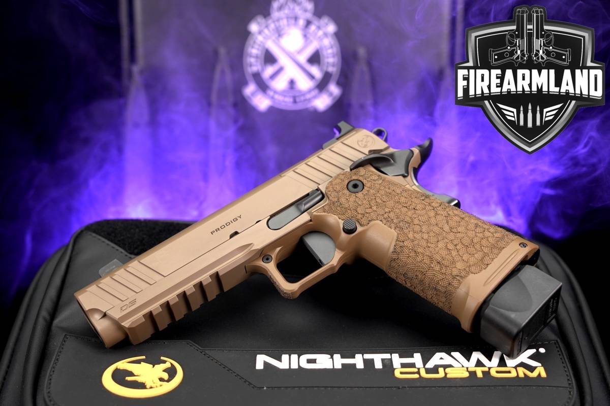 NIGHTHAWK CUSTOM Springfield 1911 DS Prodigy AOS 9mm HAND-TUNED +5 MAGS