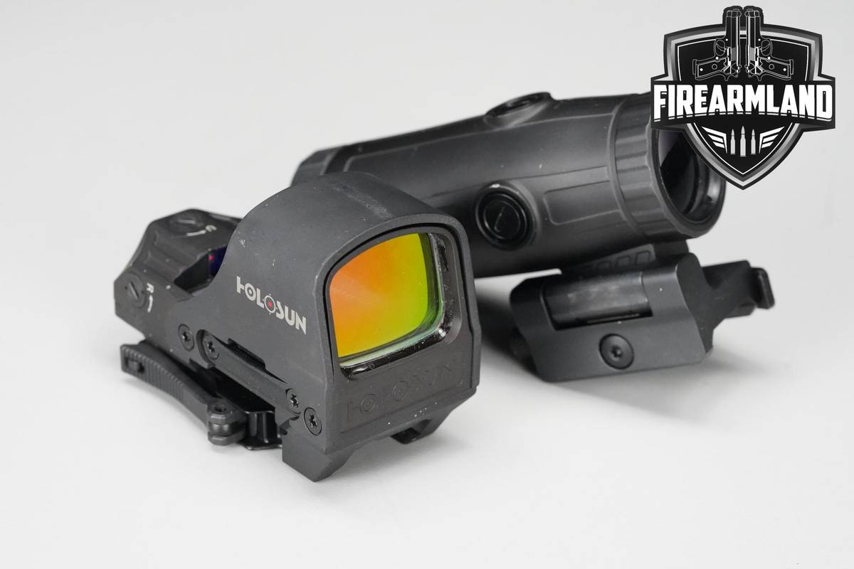 Holosun HS510C + HM3X Red 2 MOA Dot & 65 MOA Circle Holosun SIGHT+MAGNIFIER