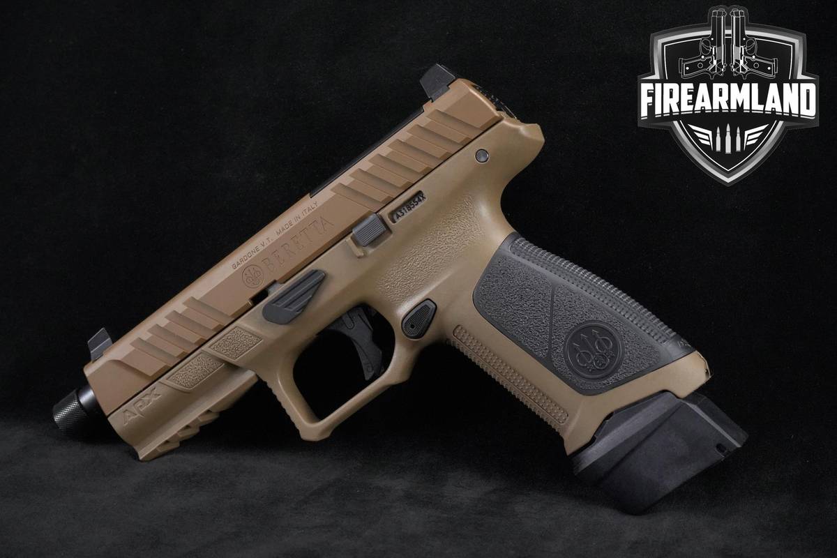 Beretta APX A1 CMP 9mm 5" FDE Beretta APX-A1 APXA1 +3 MAGS & ORIG BOX