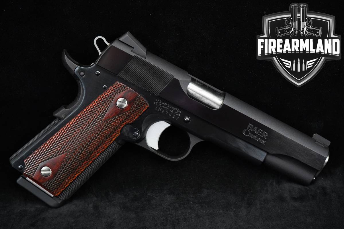 LIKE-NEW Les Baer Custom 1911 Premier II Government Model 45 ACP 5" +2 MAGS