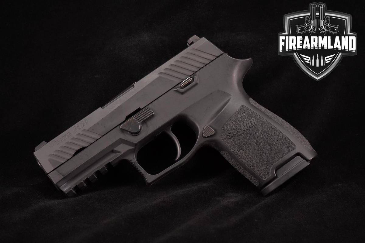 Sig Sauer P320C Compact 9mm 3.6" Nitron P320 C P 320 +2 MAGS & ORIG CASE