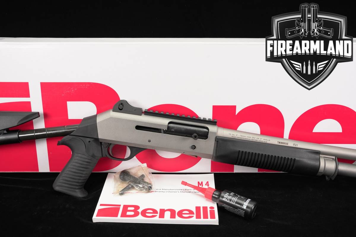 Benelli M4 Tactical H2O Law Enforcement Edition 12-Gauge 18.5" +OG BOX