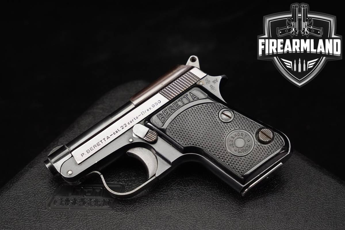 1959 P Beretta 950B Minx M2 22 Short 2.4" 950-B +CASE