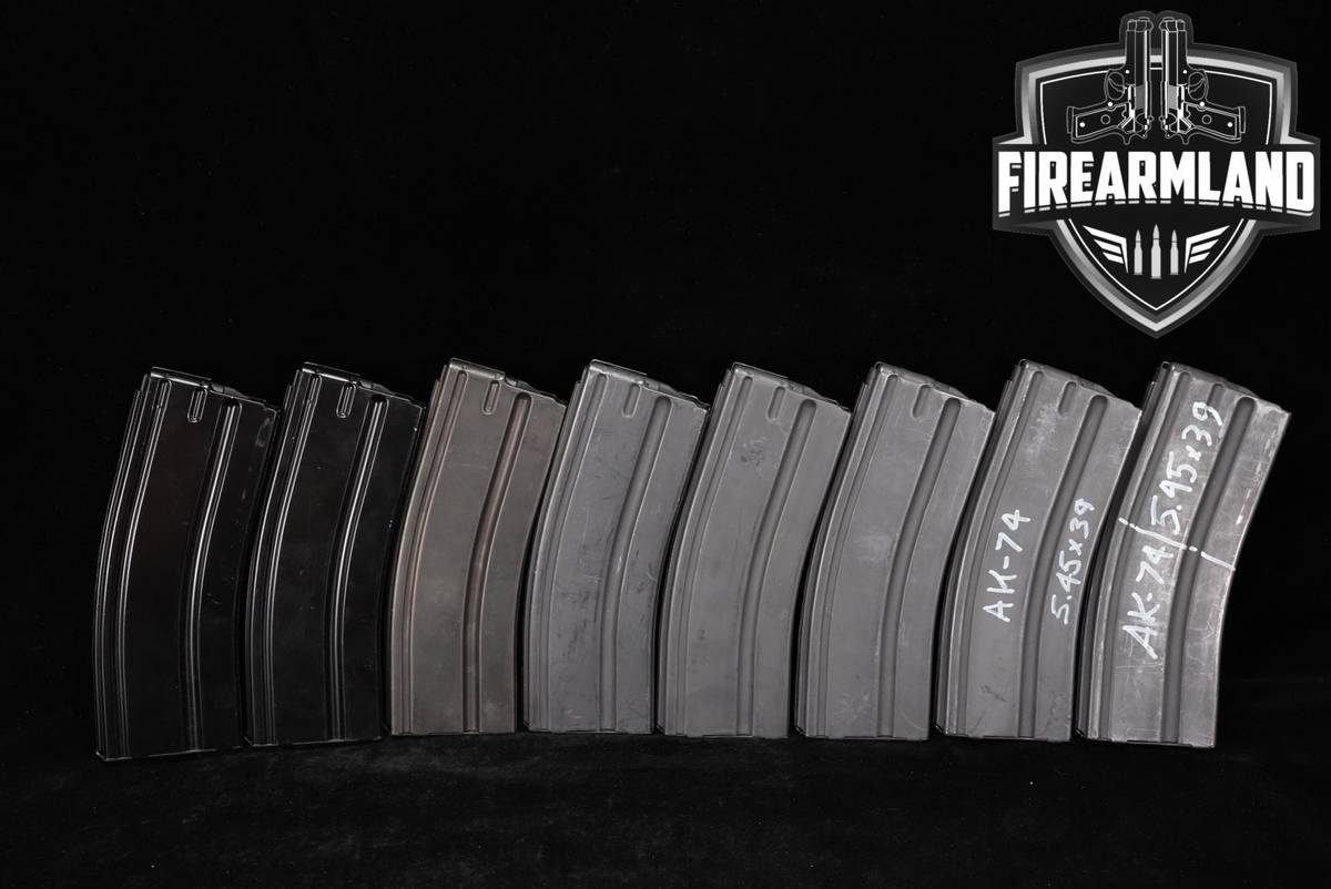 EIGHT (8) AR-15/ AK-74 30 Round Magazines 5.45x39mm AK74 AR15 Mags