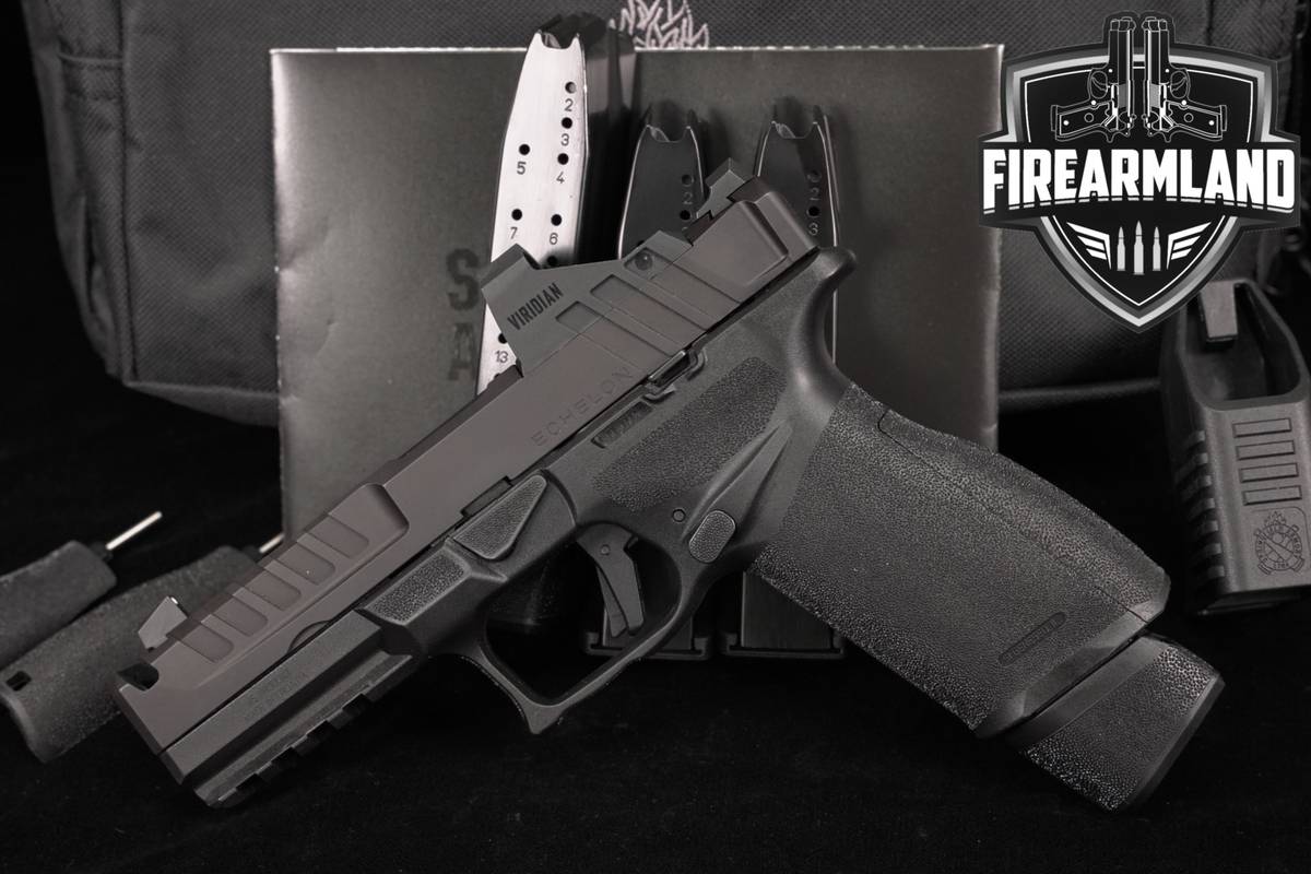 Springfield Armory Echelon 9mm 4.5" +4 MAGS, BAG, VIRIDIAN OPTICS